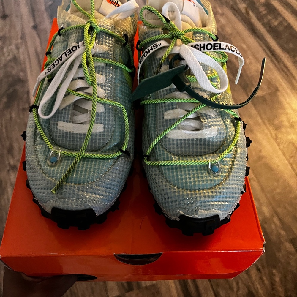 Off-White x Wmns Waffle Racer “Vivid Sky” - Picture 3 of 16